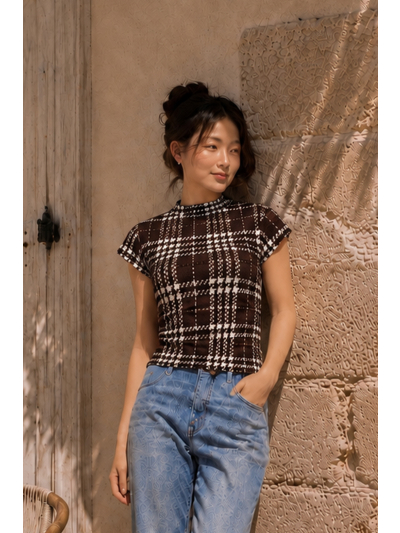 Rivora Brown Top