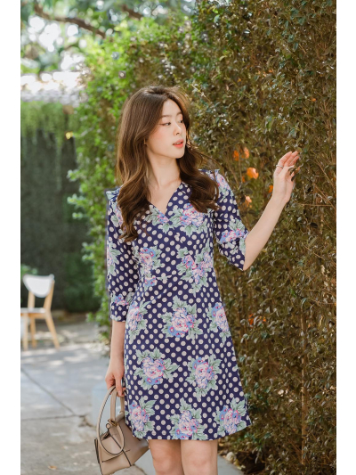 Jacy​ Flora Dress