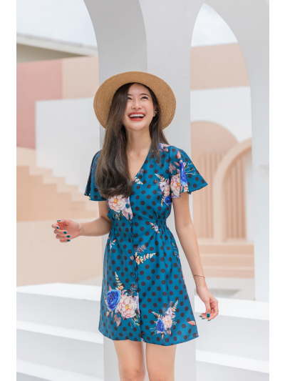 Katherine Ana Navy Dress