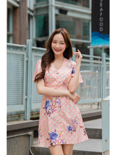 Katherine Ana Pink Dress