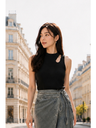Edena Black Top