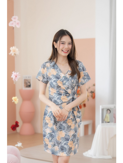 Vivian Leaf Dress